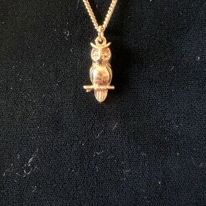 Stunning vintage Avon owl neckless